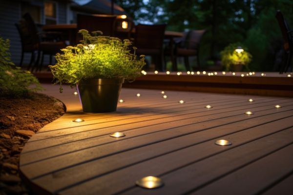 Ground Level Deck Construction in Lansdale